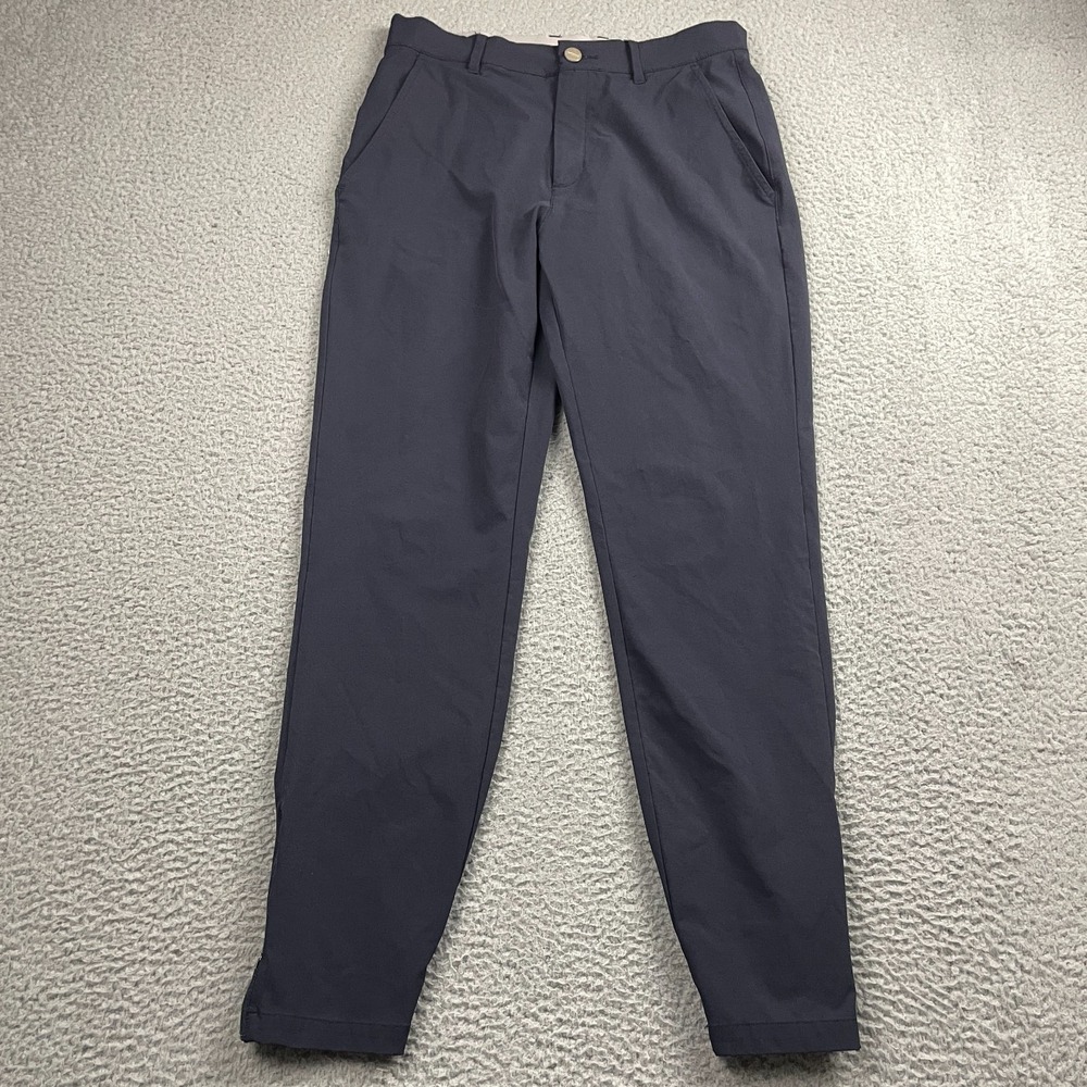 Macade Golf Pants Mens 30R Navy Blue Jogger Performance Slim Fit Nylon Tapered
